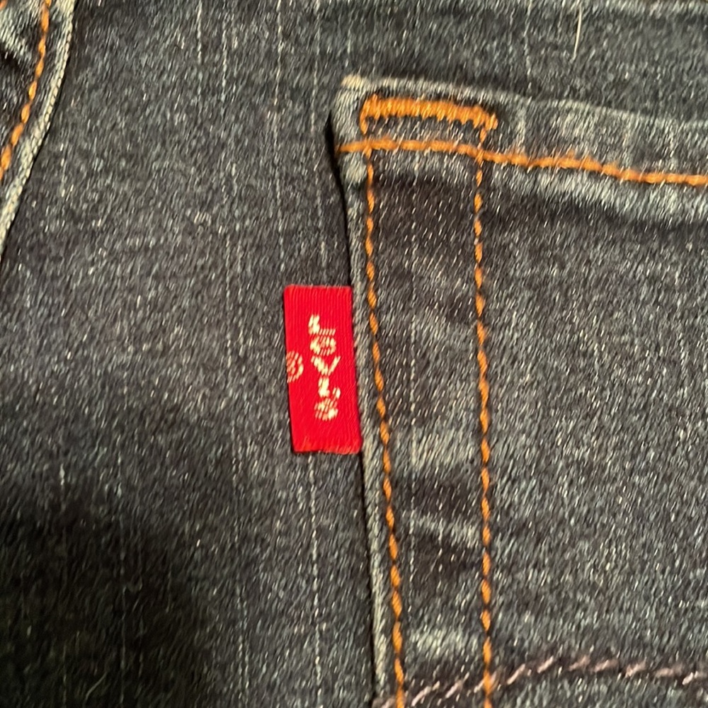 Levi's Dark Blue Boot Cut Women's Jeans - Picture 11 of 14